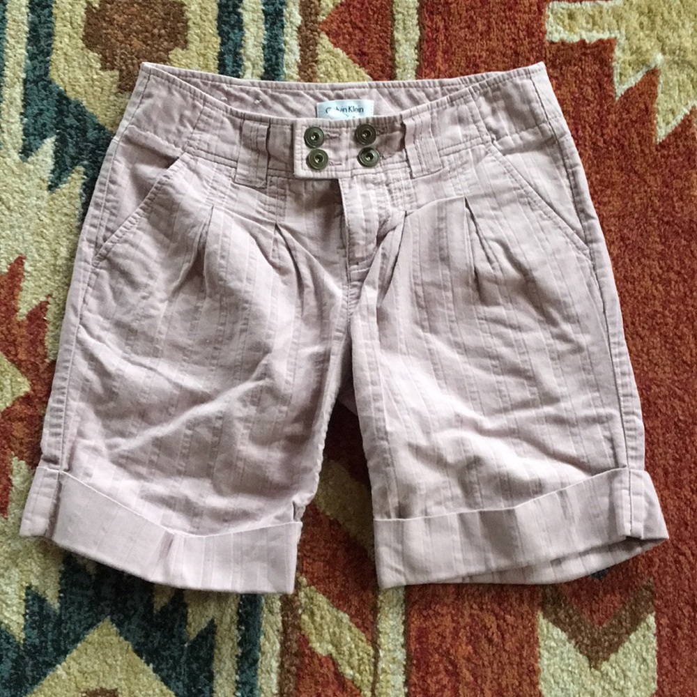 Calvin Klein 🌸 blush colored shorts-size 0!